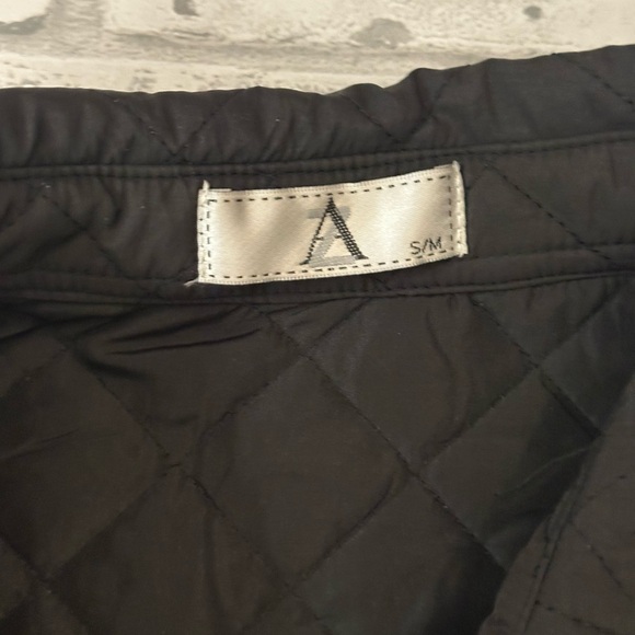 Premise Women's Black Blazer with Leather Accents - Picture 5 of 5